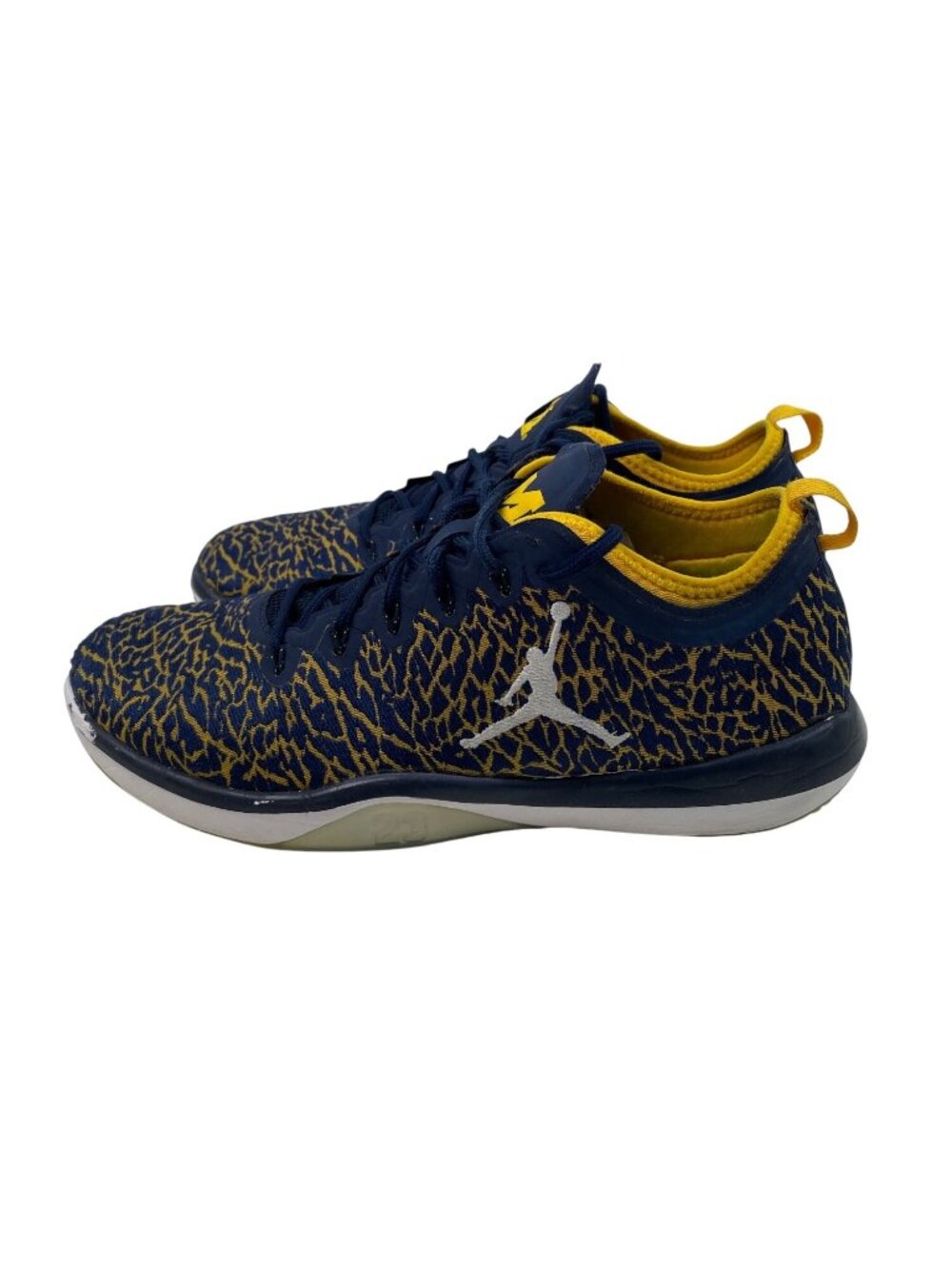 Nike Air Jordan Trainer 1 Low Michigan Wolverines Mens Size 9.5 Style 845403-420